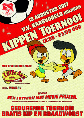 Kippen Toernooi, Kolhorn, Noord Holland | Little Ann and the Tennessee Studs, 19 augustus 2017.